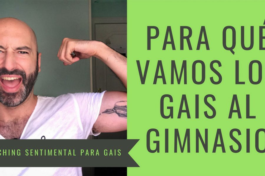 ¿Para qué vamos los gais al gimnasio?
